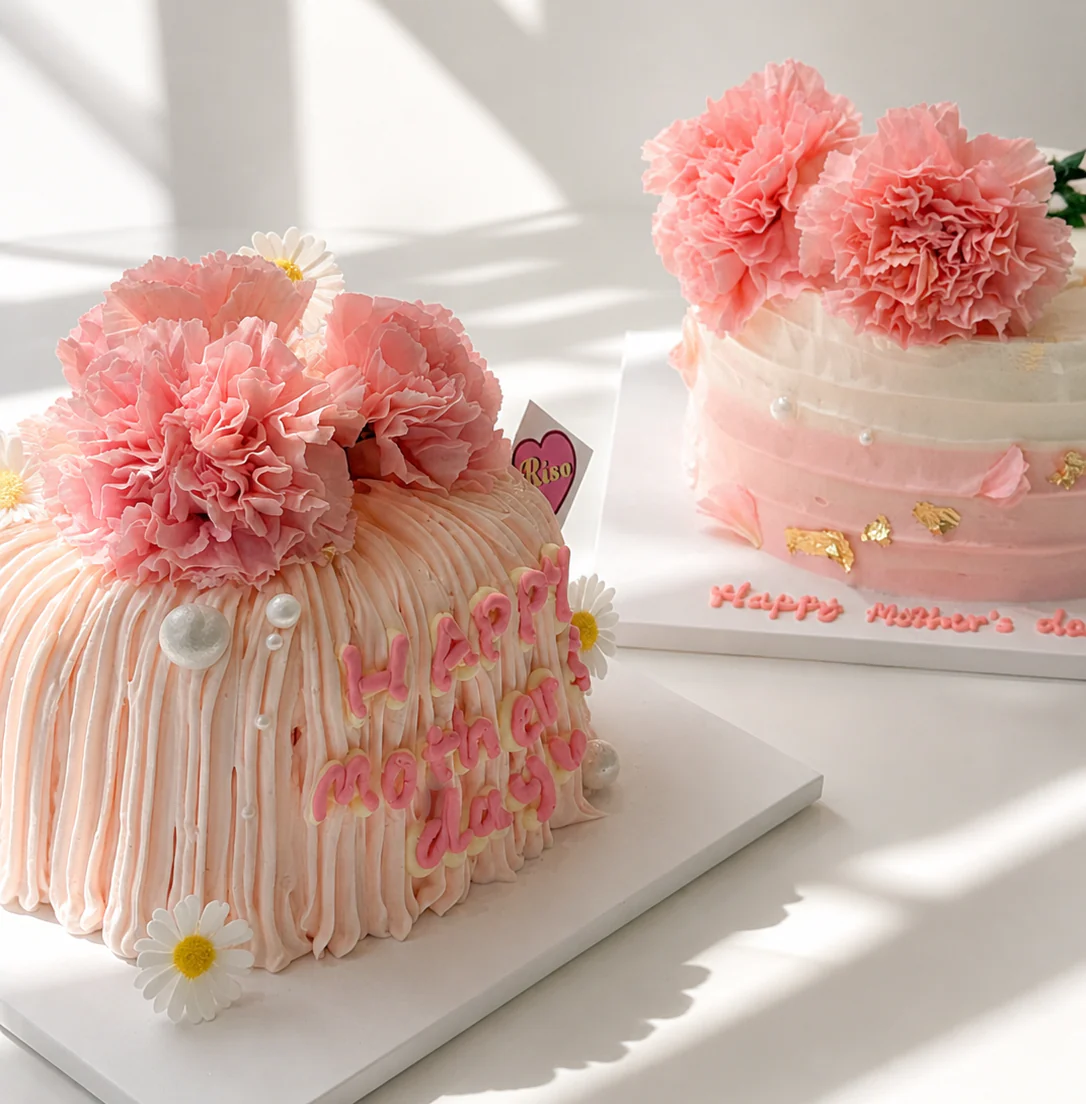 2026 Mother's Day Strawberry Fresh Cream Cake 5" - Image 3