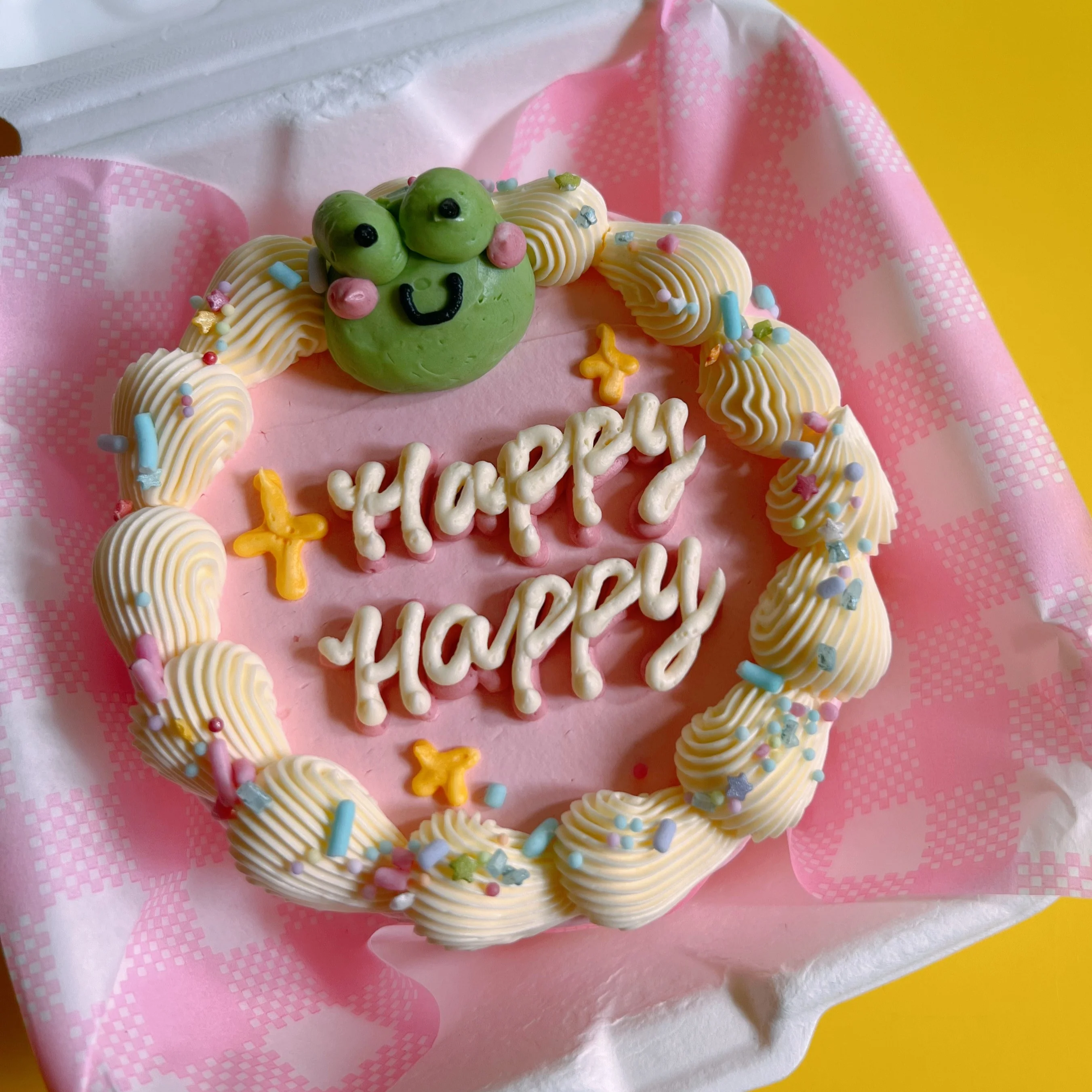 Animal Face Lunch Box Cake - Image 3