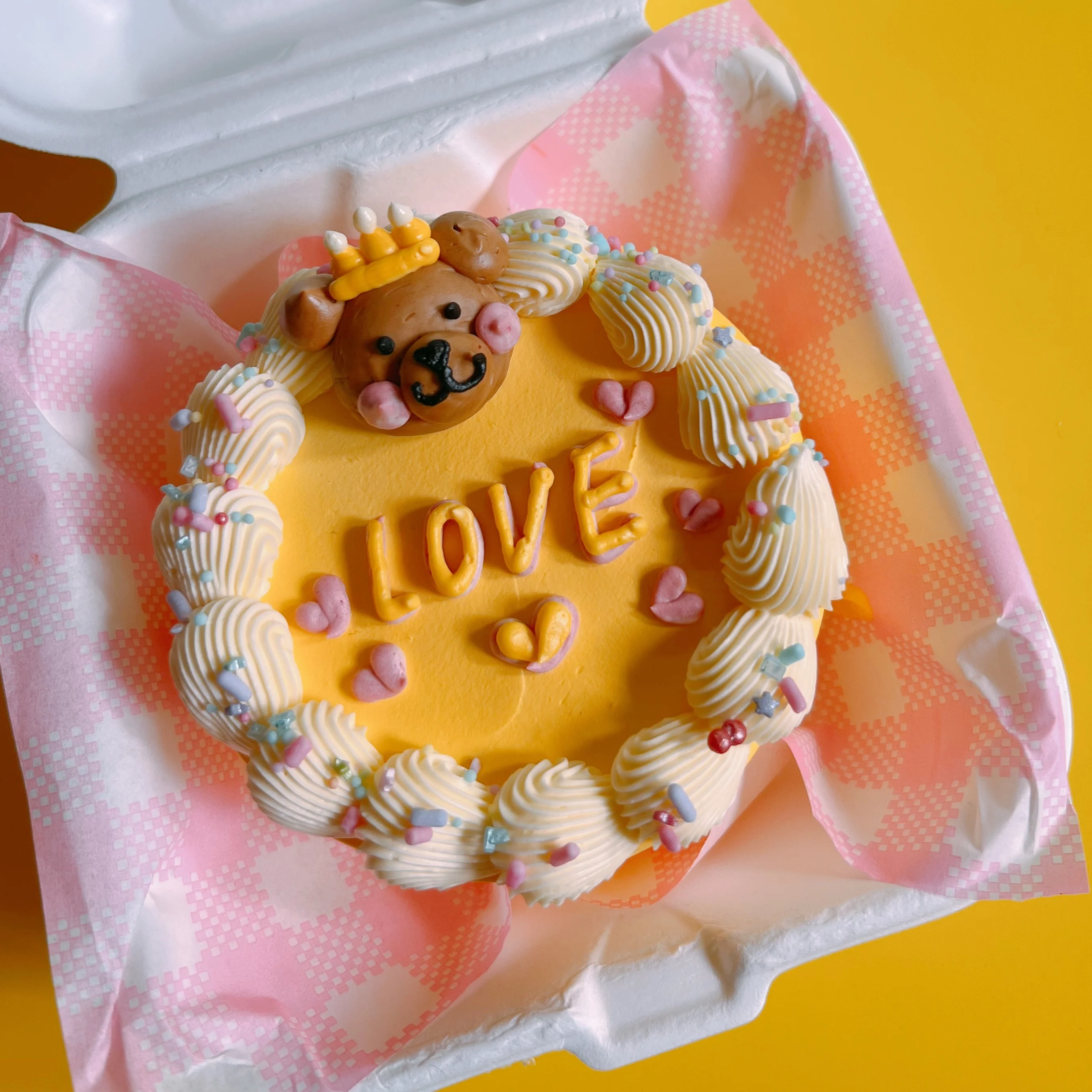Animal Face Lunch Box Cake - Image 6