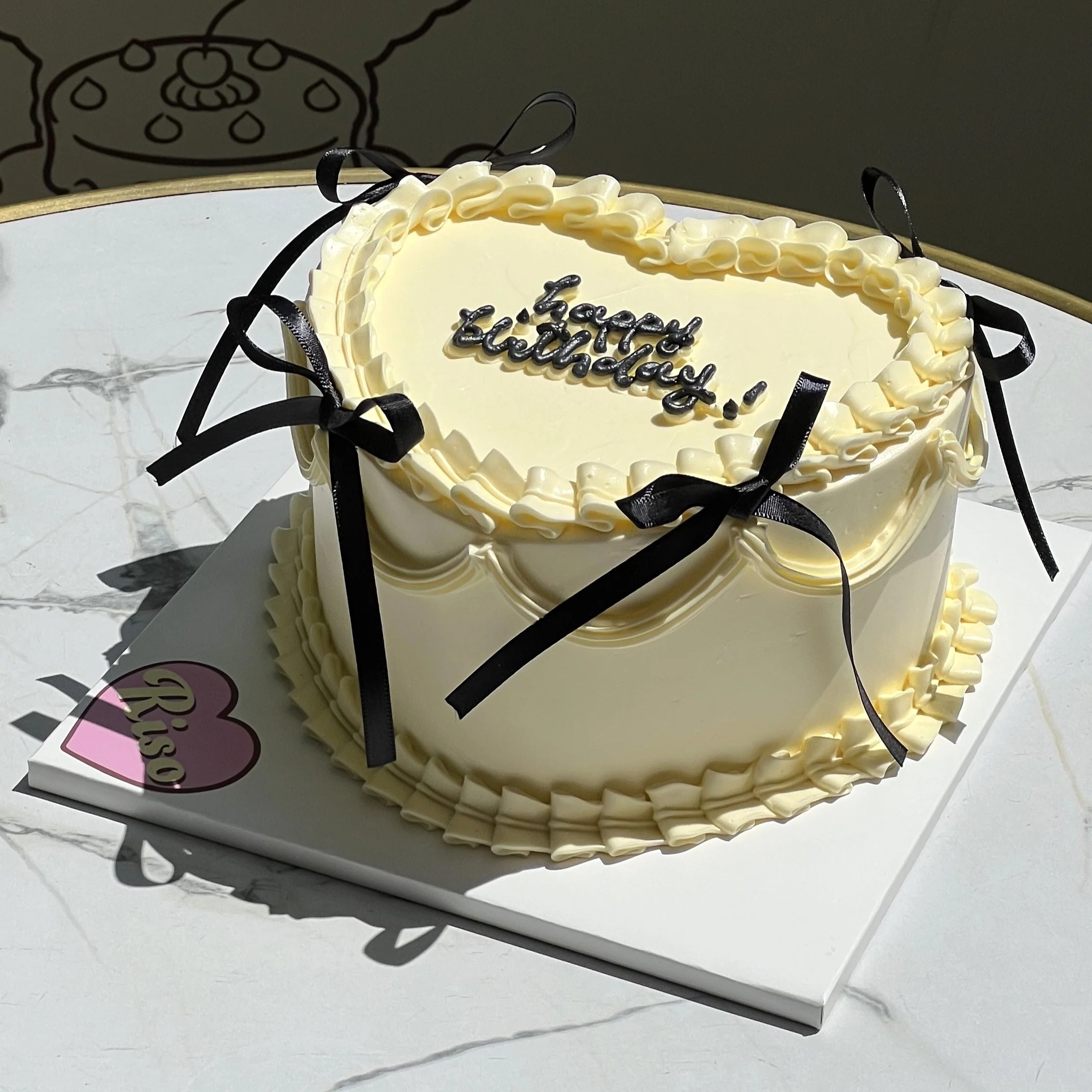 Balletcore Cake (Round/Heart) - Image 4