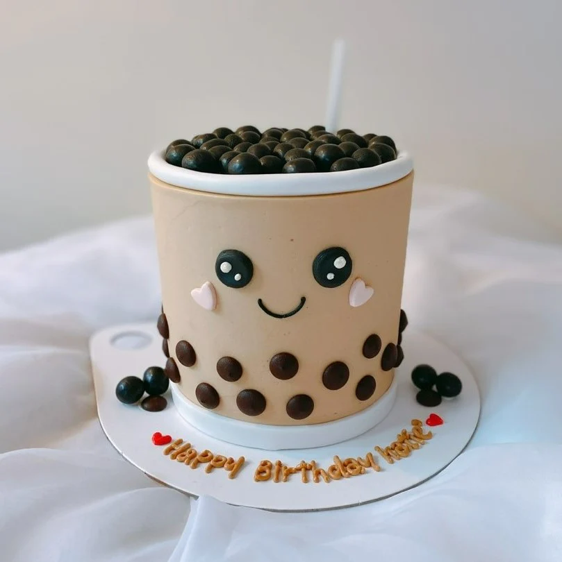 Bubble Tea Cake (Tall Design) - Image 3