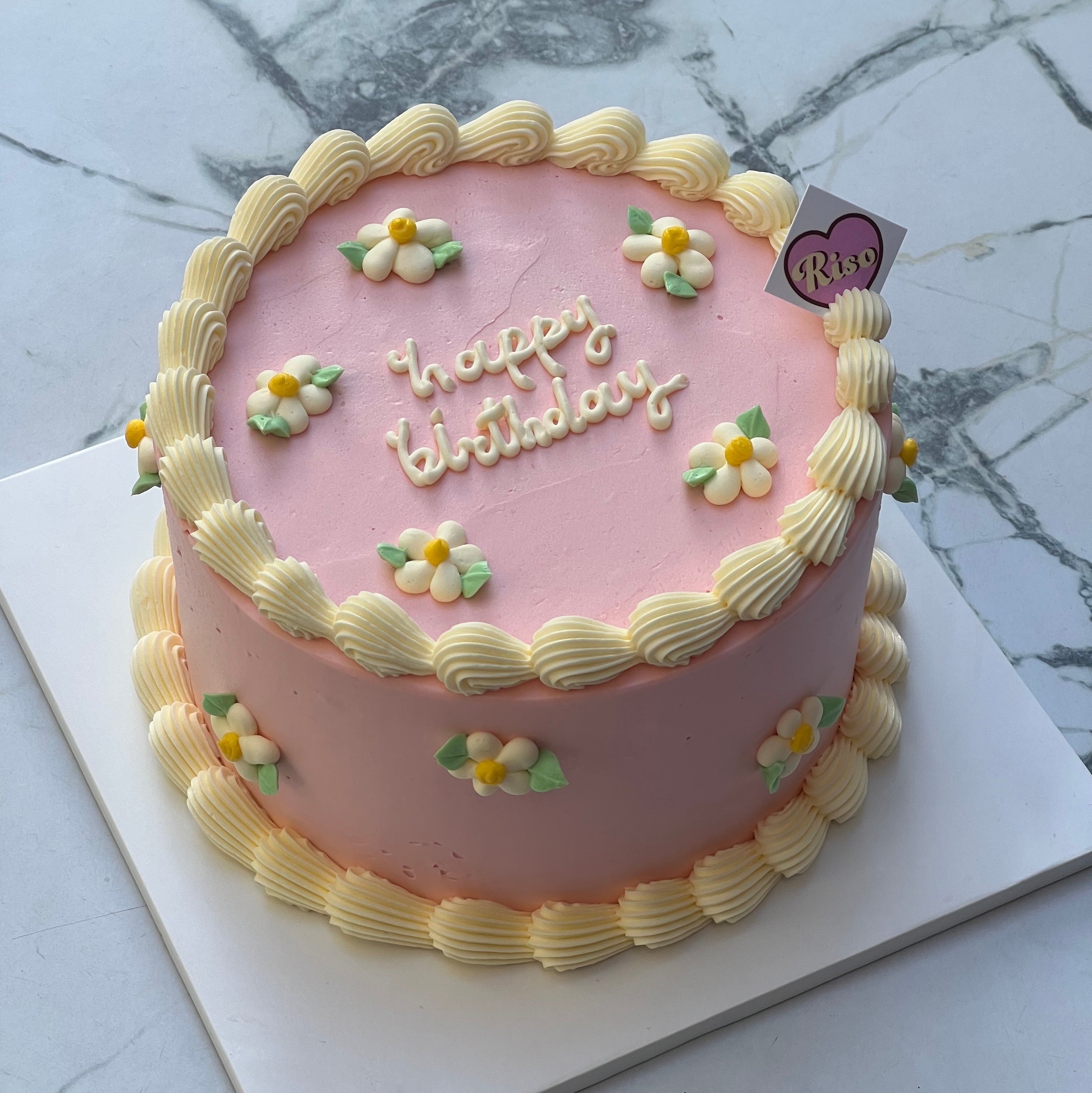 Daisy Cake (Round/Heart) - Image 4