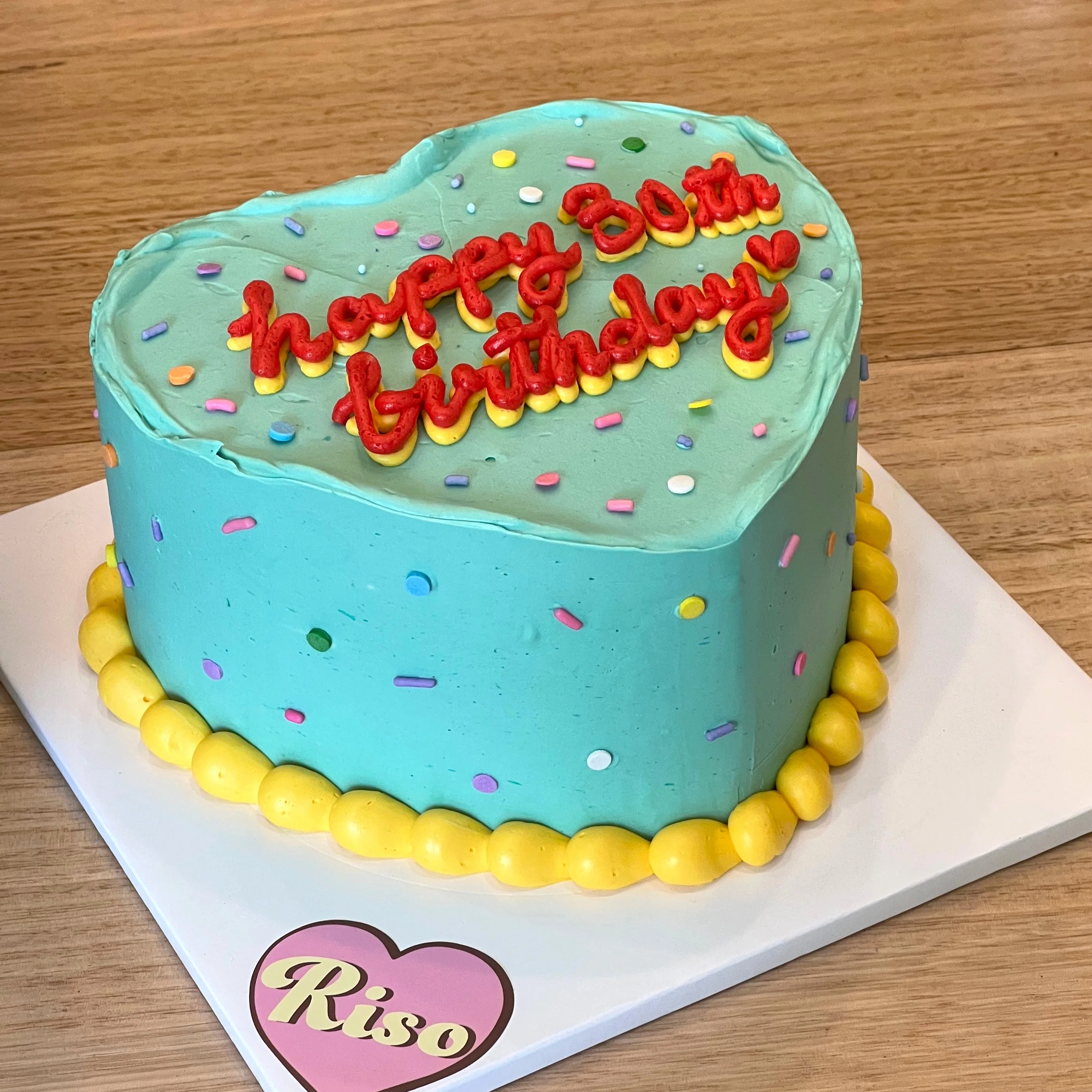 Colour Pop Cake (Round/Heart) - Image 3