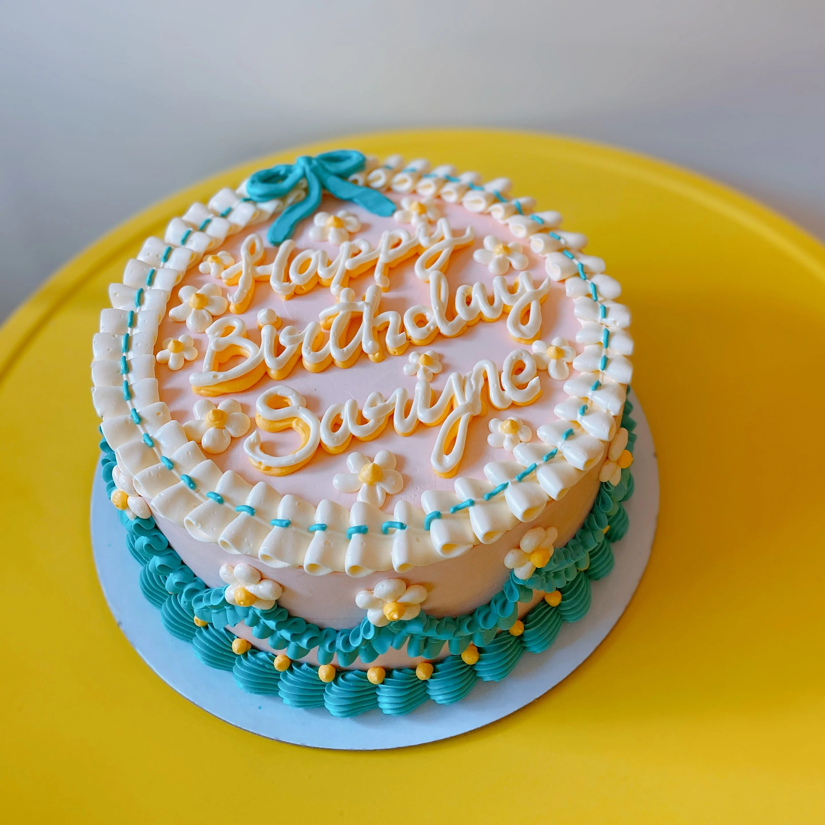Vintage Illustration Cake - Image 6
