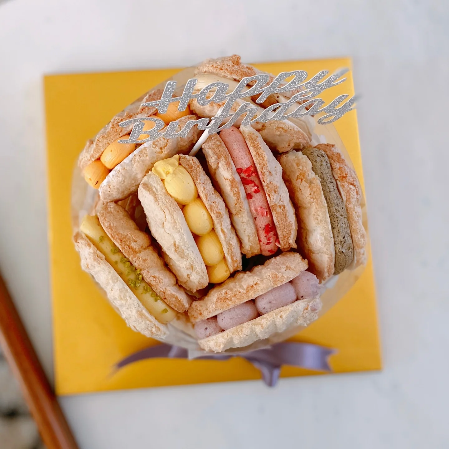 Dacquoise Cake + Candles - Image 4