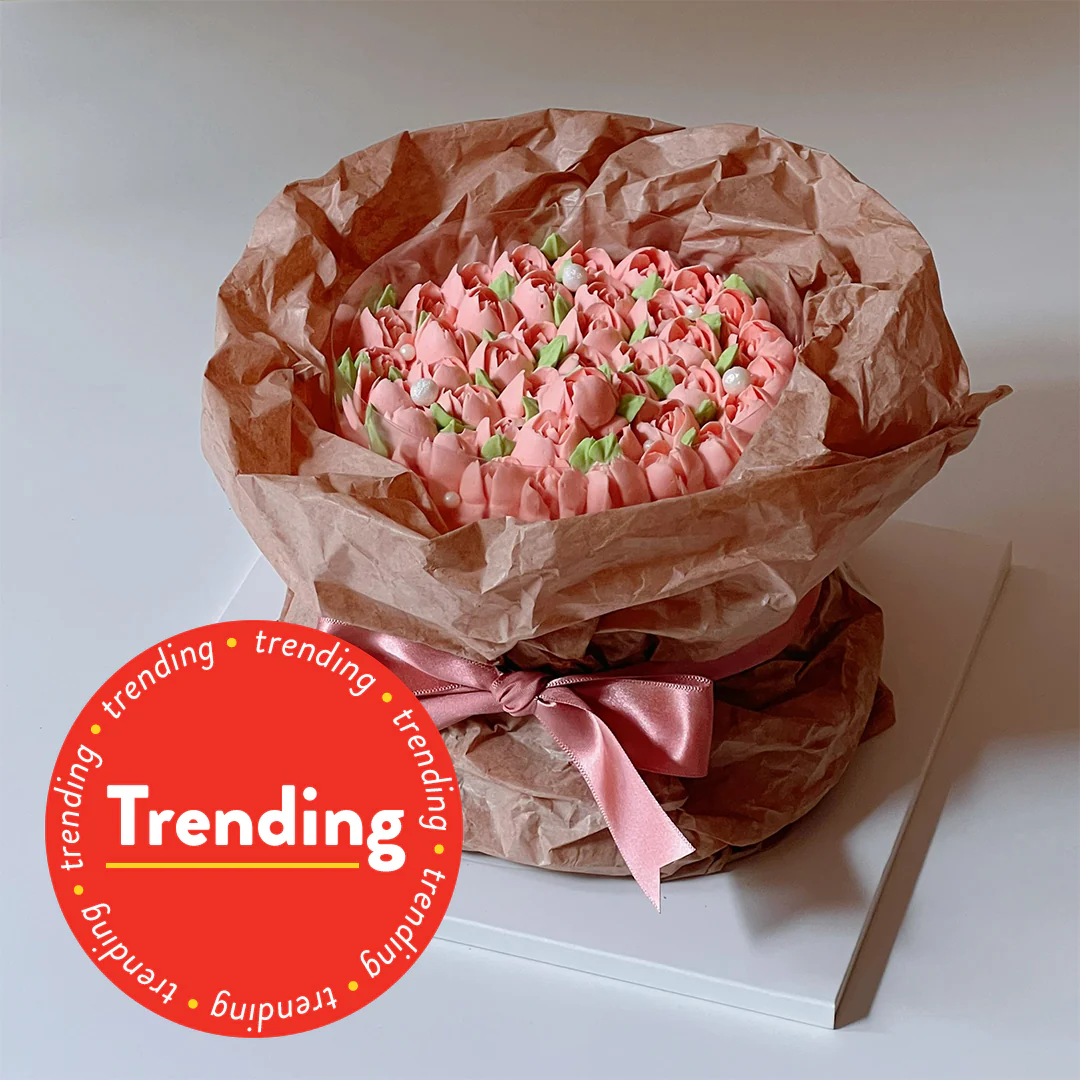 Flower Bouquet Cake