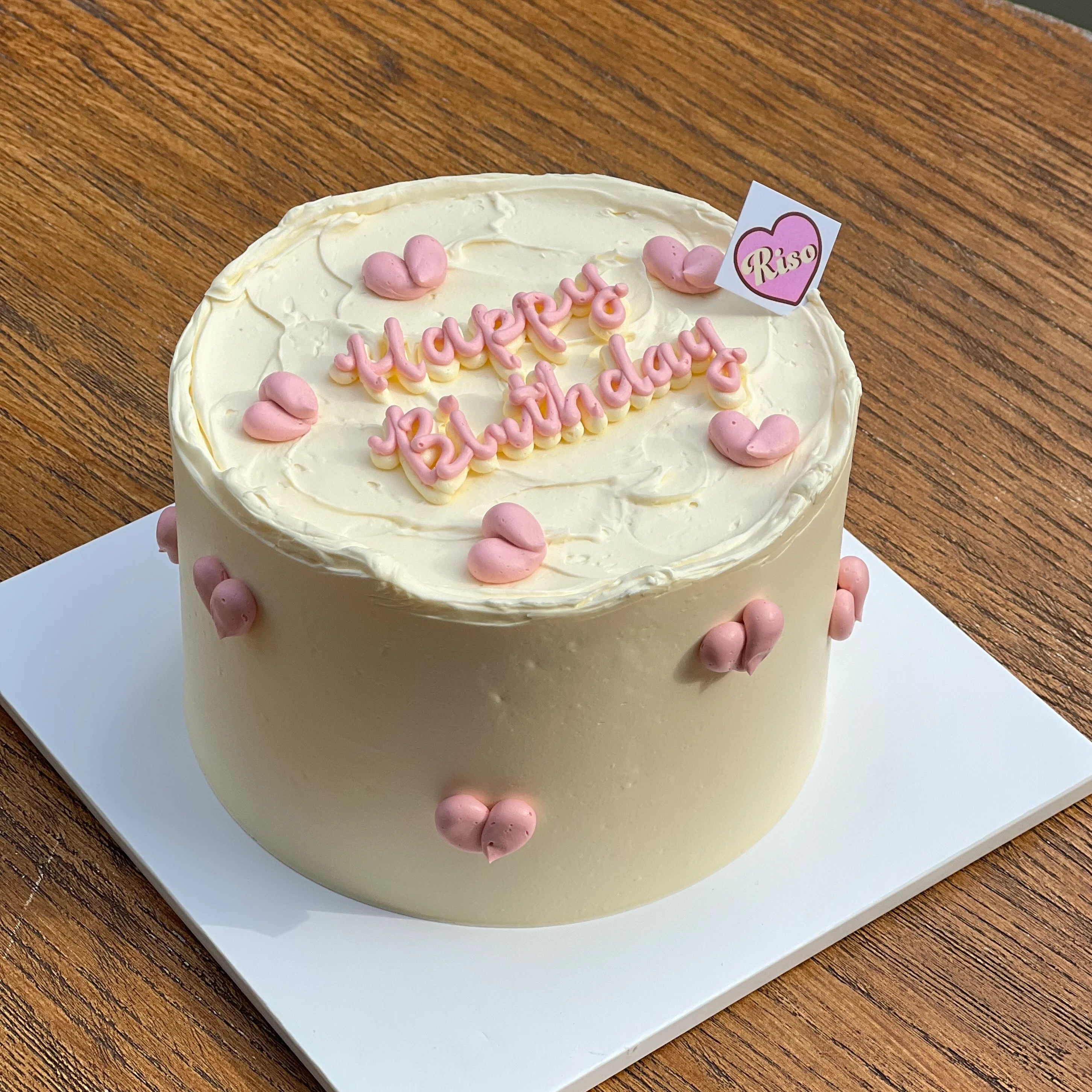 Little Heart Cake (Round/Heart) - Image 2