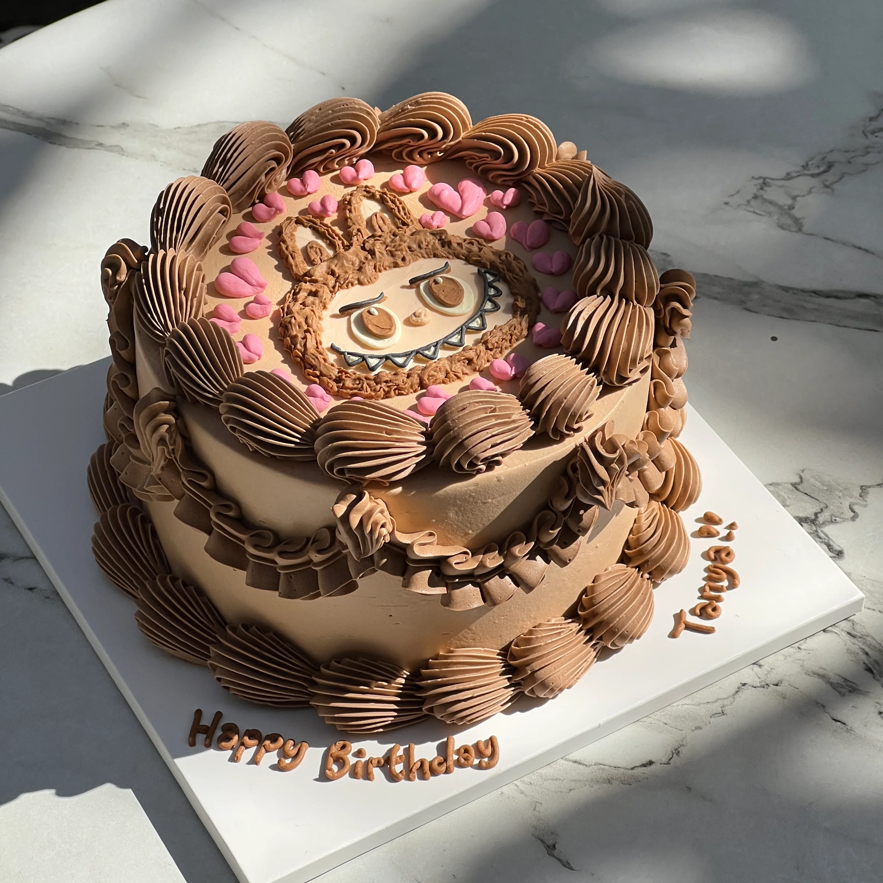 Labubu Cake (Round/Heart) - Image 2
