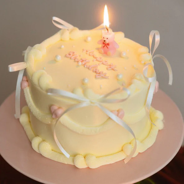 Lovely Balletcore Cake (Round/Heart) - Image 3