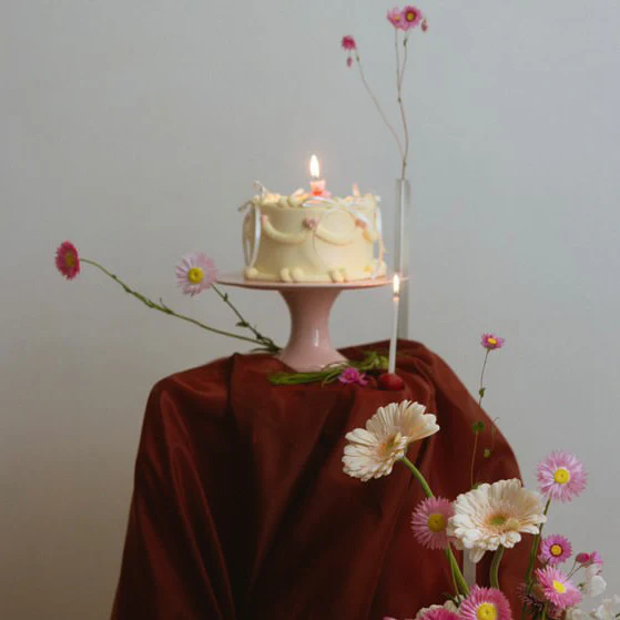 Lovely Balletcore Cake (Round/Heart) - Image 6