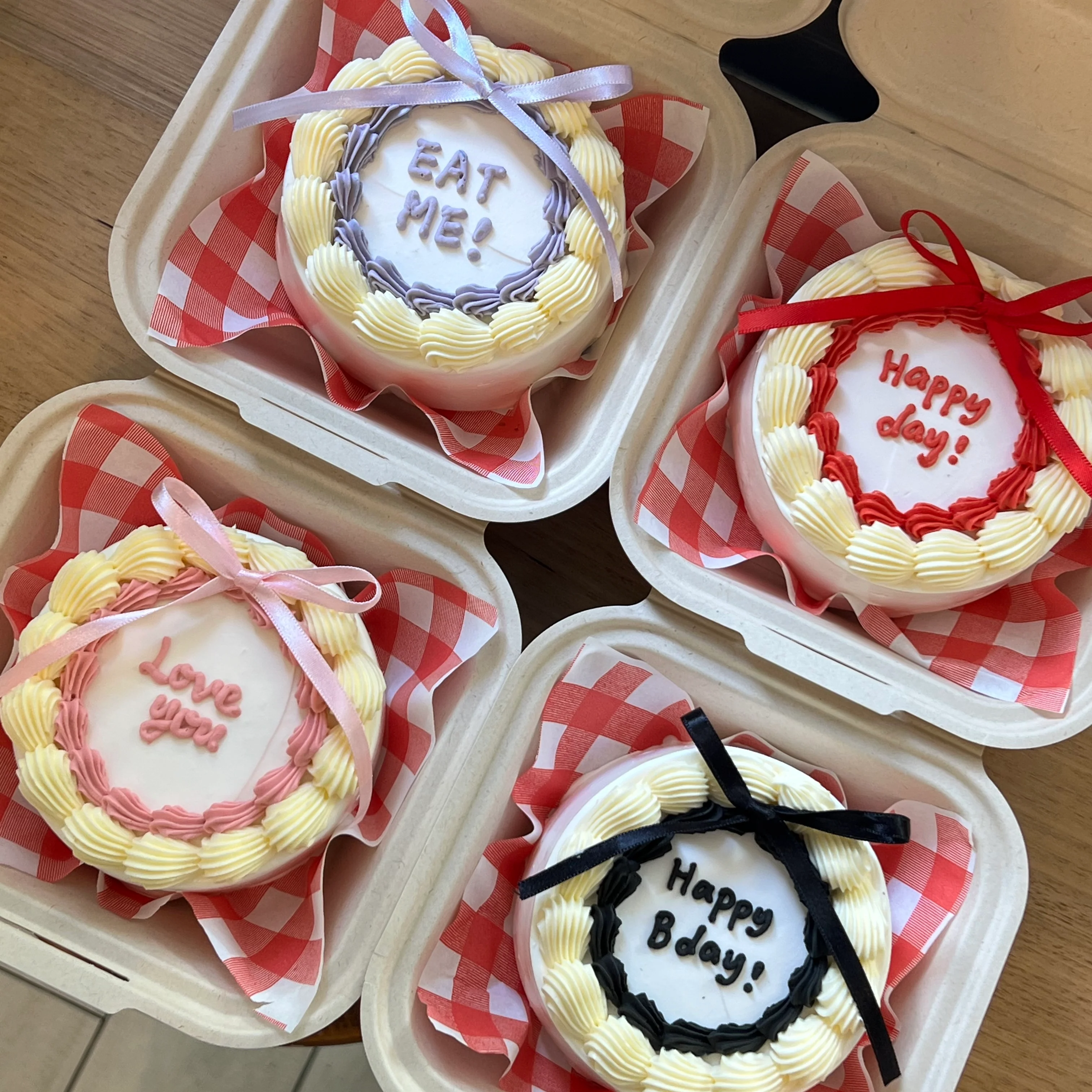 New Ballet Core Lunch Box Cake