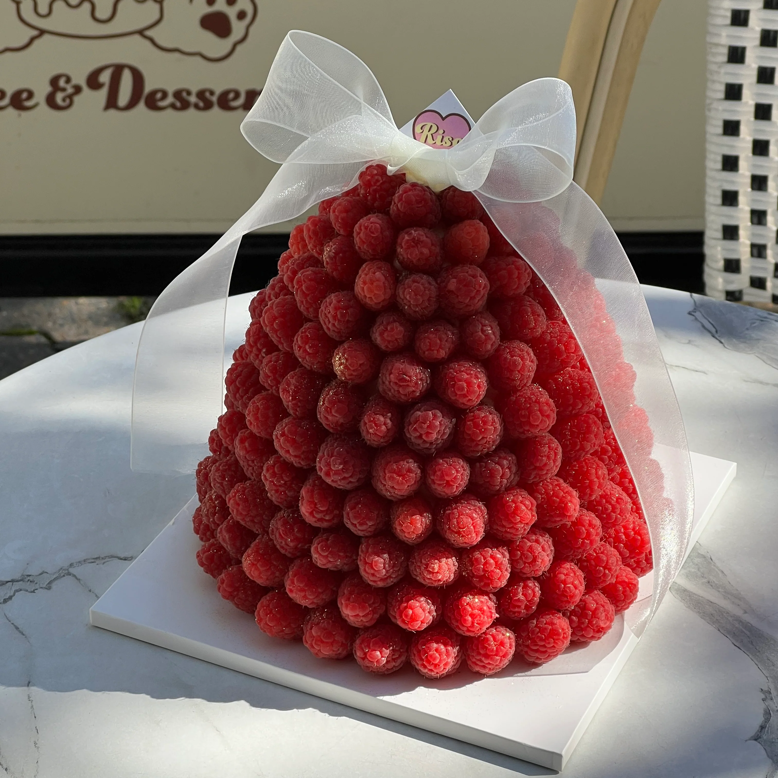 Raspberry Bloom Cake - Image 12
