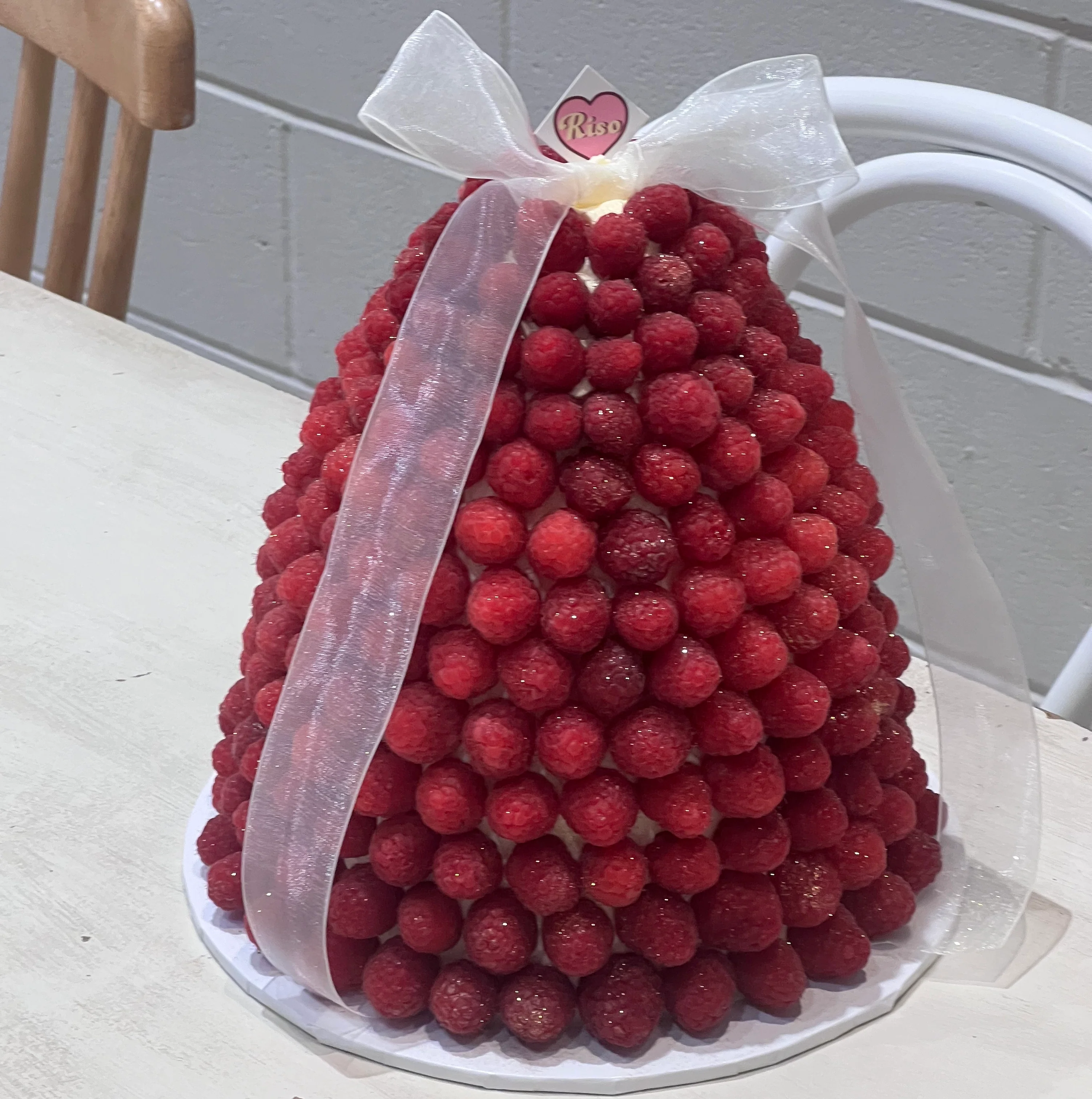 Raspberry Bloom Cake - Image 2
