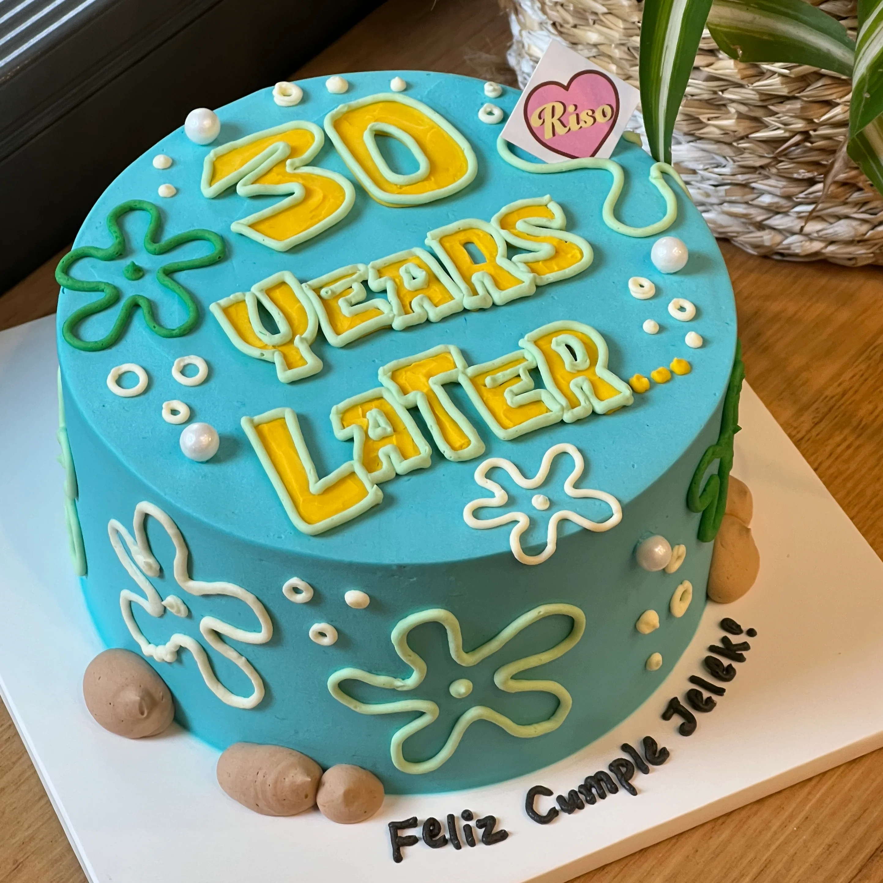Sponge Bob Cake (Round/Heart) - Image 3