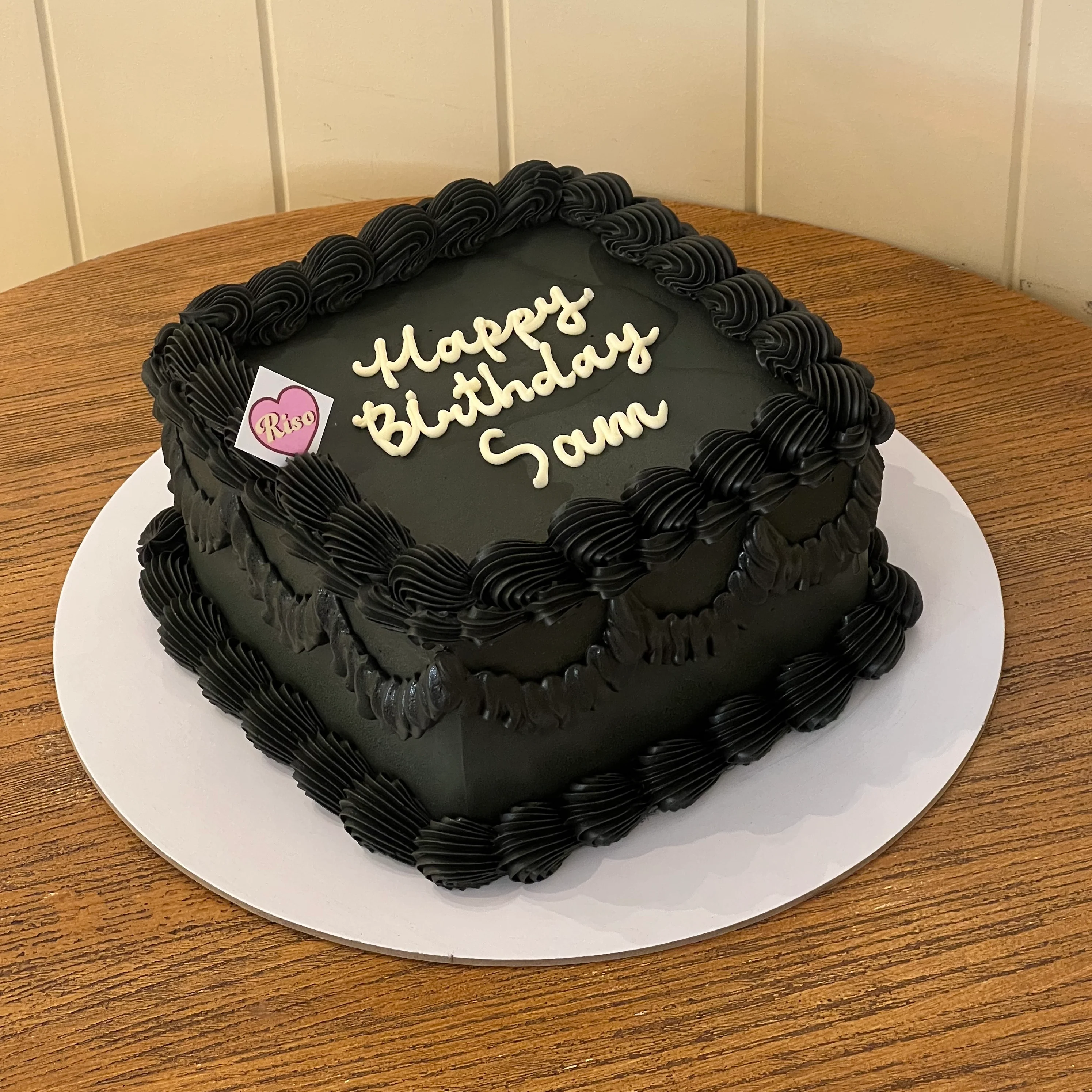 Square Vintage Cake