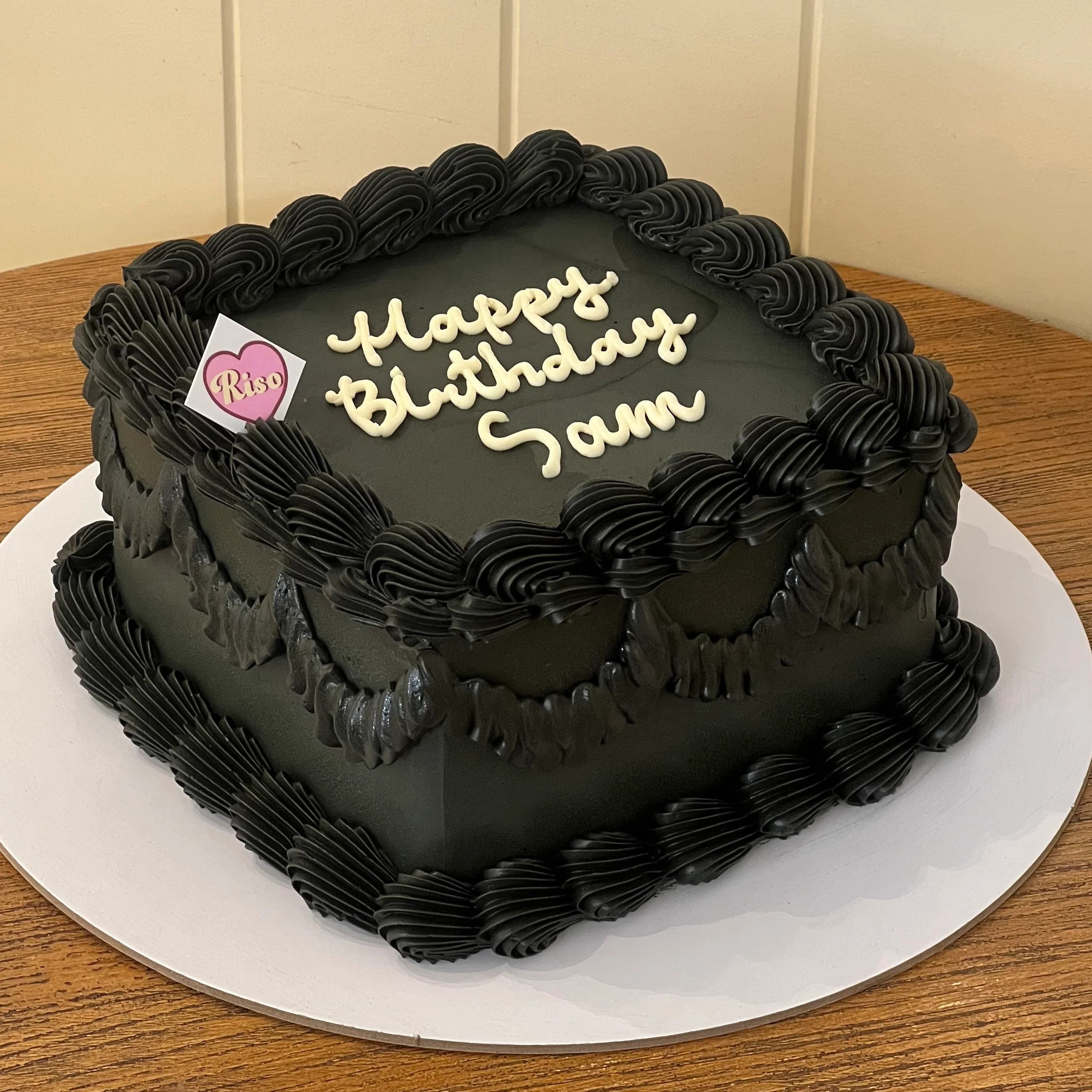 Square Vintage Cake - Image 2