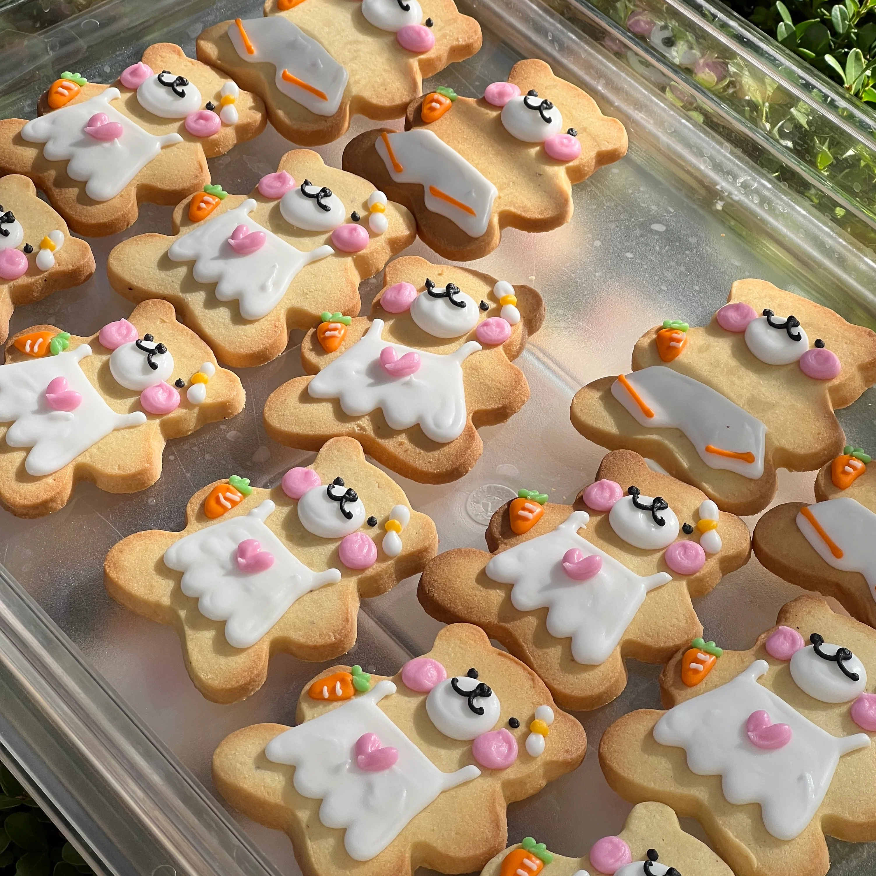 Teddy Bear Cookie (No lettering) - Image 3
