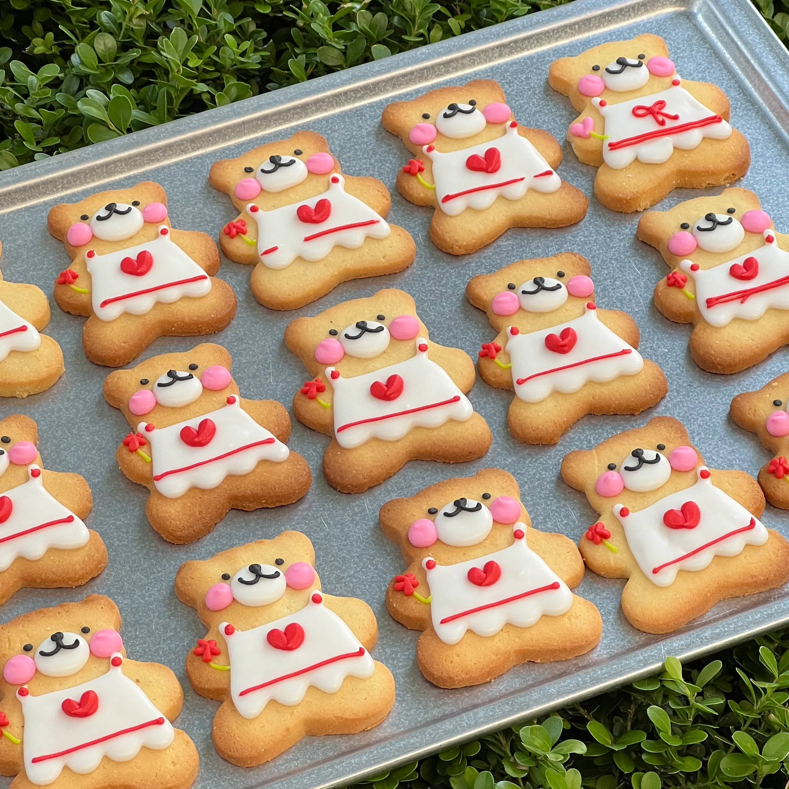 Teddy Bear Cookie (No lettering) - Image 4