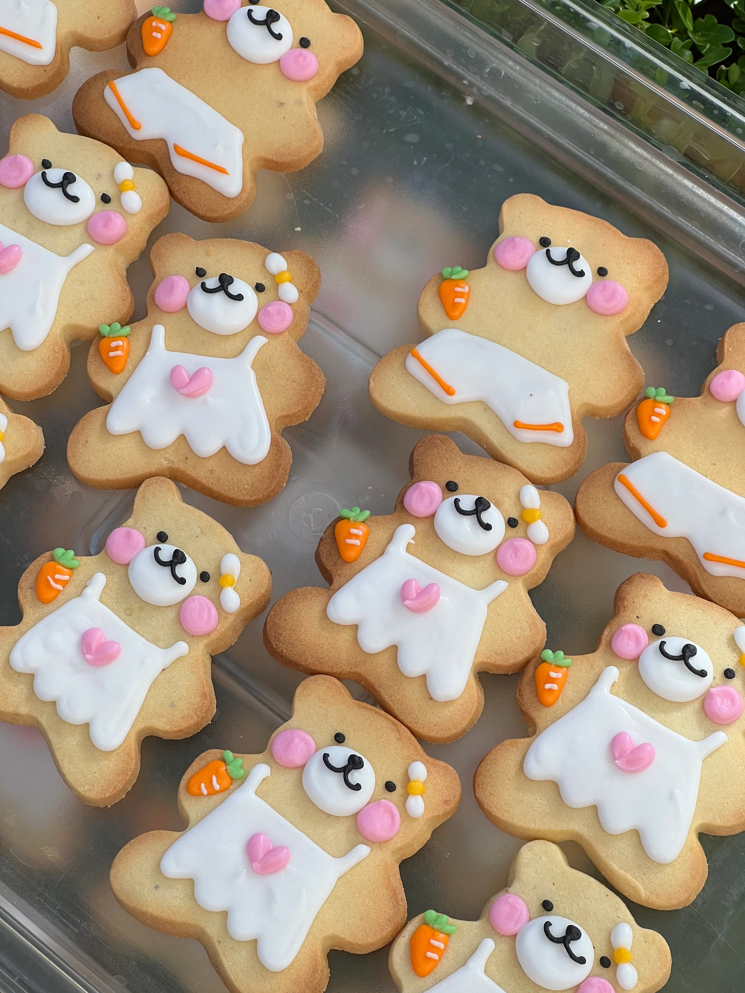 Teddy Bear Cookie (No lettering) - Image 6