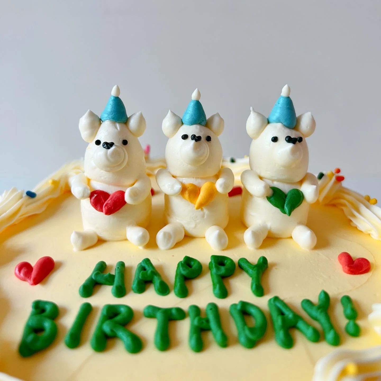 Triplets Party Bear Cake - Image 2