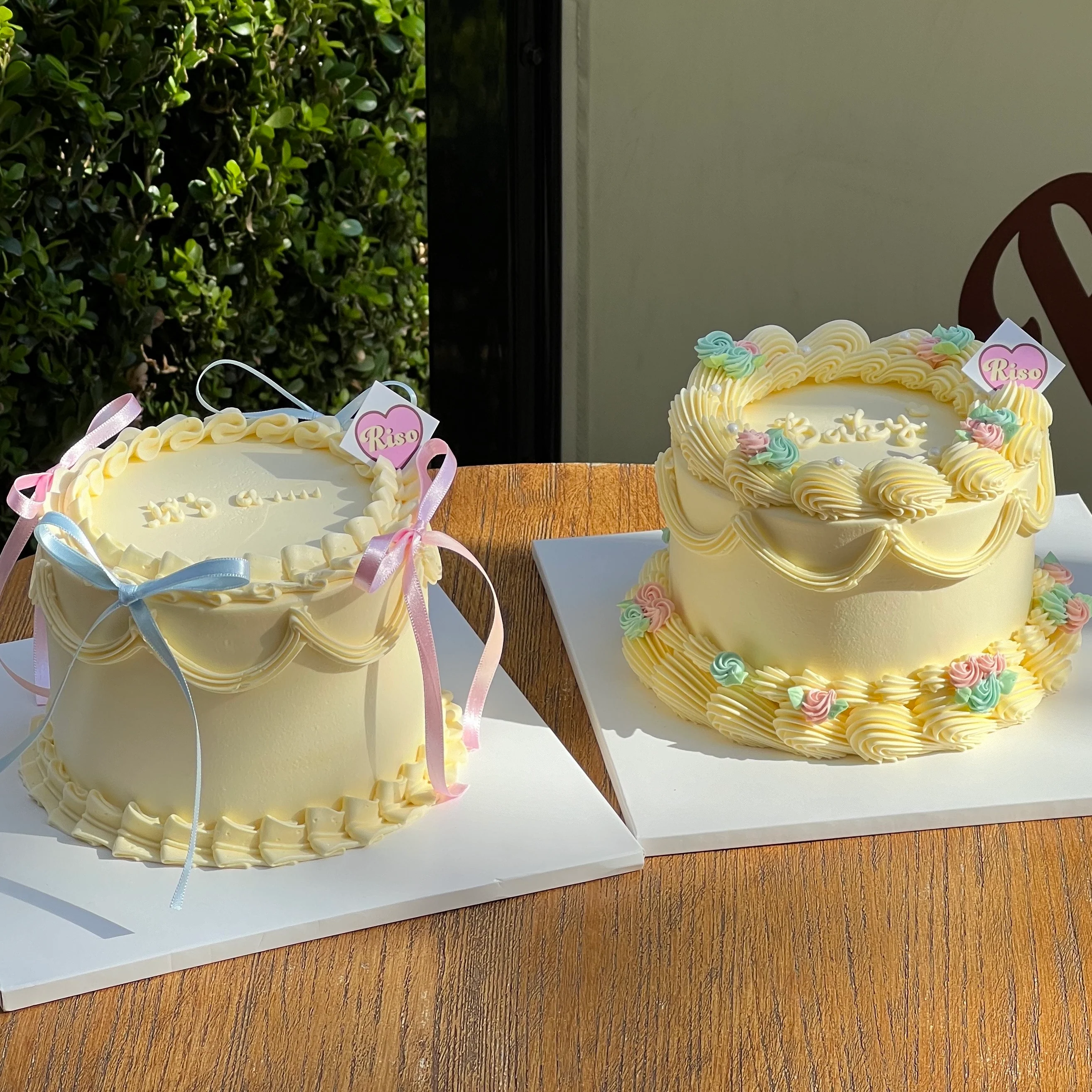 [Gender Reveal] Ballet Core Cake - Image 5